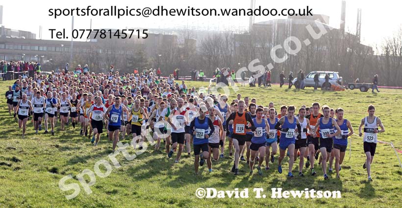 Senior mens North Eastern Cross Country Chanpionships. Photo: David T. Hewitson/Sports for All Pics